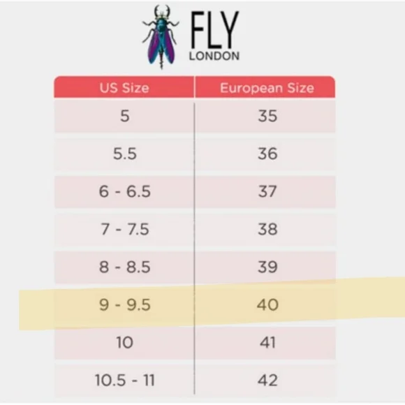 FLY London Suede Peep Toe Beveled Metallic Heel Burnt Orange EU40 9-9.5 NWOB - Picture 15 of 16